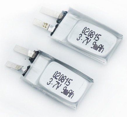 3.7V 9mAhの超小さい小型リチウム イオン ポリマー電池020815