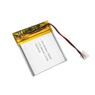 3.7V 300mAh 超薄い リポ 電池の注文のリチウム電池 204050