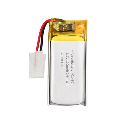 3.7V 120mAh リポ バッテリー充電式カスタム リチウム ポリ バッテリー 1C