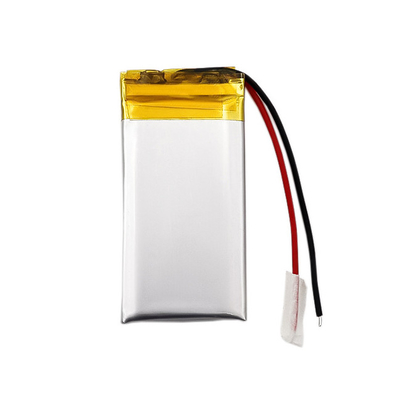 薄い 3.7V 380mAh リポ 電池の注文の李イオン充電式電池