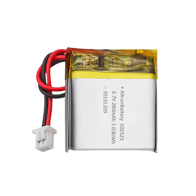 再充電可能な注文の医学のリチウム電池 3.7V 280mAh リポ 電池