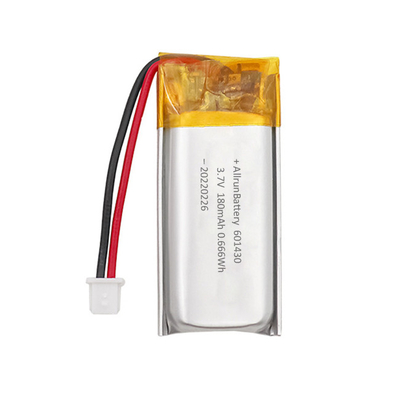 カスタム 3.7V 180mAh リポ バッテリー 1C 充電式 Li Poly バッテリー