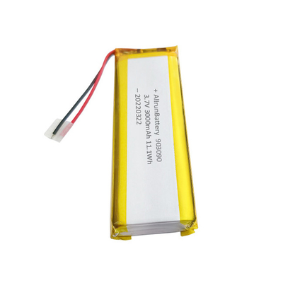 注文の再充電可能なリチウム ポリマー電池 3.7 V 3000mAh 903090