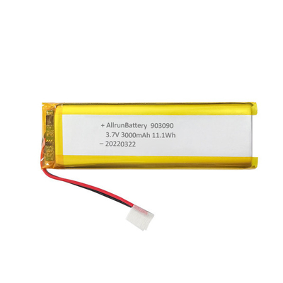 注文の再充電可能なリチウム ポリマー電池 3.7 V 3000mAh 903090