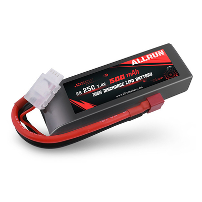 電動工具用25C 2S 500mAh 7.4V高放電リポバッテリーパック
