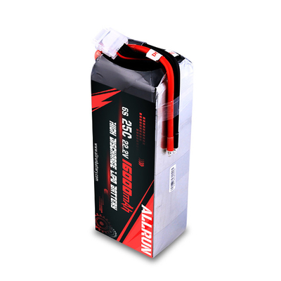 動力工具の高い放電 リポ バッテリー パック 25C 22.2V 6S 16000mAh