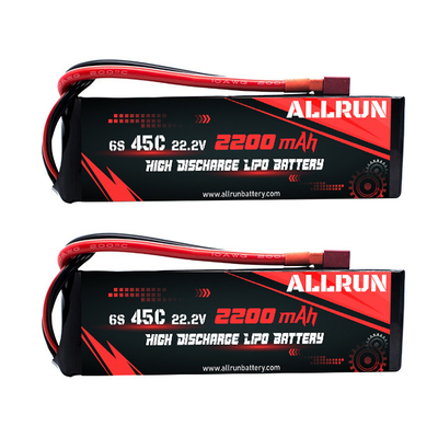 医療機器 45C 6S 22.2V 2200mAh 高放電 リポ バッテリー パック