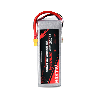 9048155 75C 22.2V 6S 5200mAh 高放電 リポ バッテリーパック