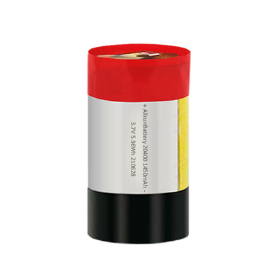 軽い円柱 リポ 電池 1450mAh 3.7 V 李ポリマー電池