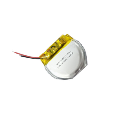 注文の円形のリチウム ポリマー電池 3.7 V 120mAh リポ 電池