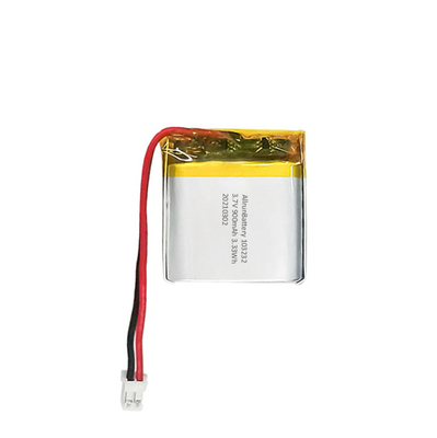 角型 3.7 V リポ バッテリー 900mAh / 3.7 V リチウム ポリマー バッテリー パック