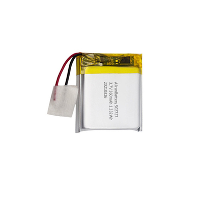 PCM 角型バッテリー 充電式 3.7V 360mAh リポバッテリー
