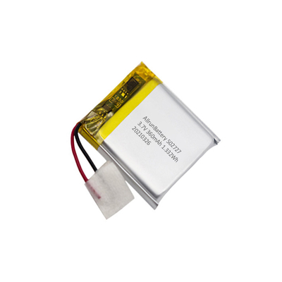 PCM 角型バッテリー 充電式 3.7V 360mAh リポバッテリー