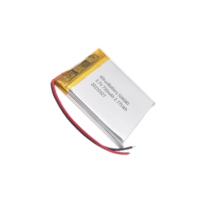 光 3.7 V リポ バッテリー 750mAh 充電式角形 リポ バッテリーパック