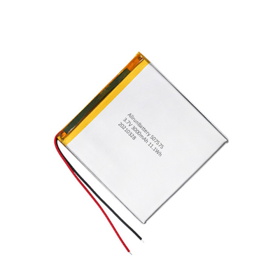 再充電可能な正方形の李イオン ポリマー電池 3.7 V 3000mah リポ 電池