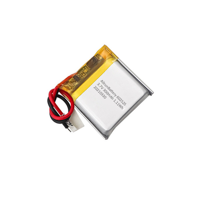 1C 3.7 V 300mAh リチウム充電式ポリマーバッテリーパック 602525