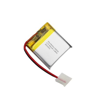 ライト 1C 角型バッテリー 充電式 3.7V バッテリー 400mAh