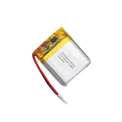 3.7V 400mAh 正方形の再充電可能な Li Po バッテリー パック長続きがする 802525