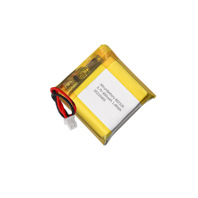 パワフルな角型バッテリー 3.7V 400mAh リポバッテリーパック
