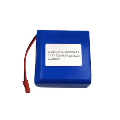 再充電可能な正方形 3500mAh 11.1 V の医学のリチウム電池のパック