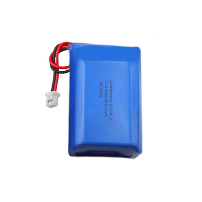 2S1P リチウム電池パック強力な 7.4 V 850mAh リチウム ポリマー電池