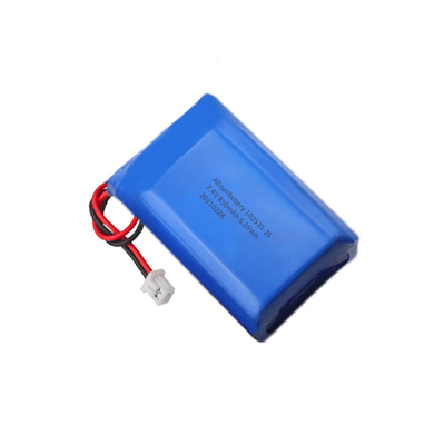 2S1P リチウム電池パック強力な 7.4 V 850mAh リチウム ポリマー電池