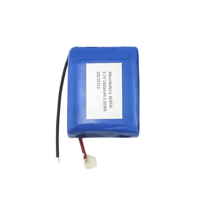 注文のリチウム電池のパック 183035 李イオン電池 3.7 V 1600mah