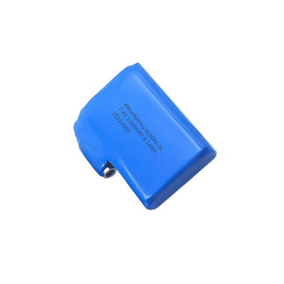 2S1P ウェアラブル充電式バッテリー 1100mAh 7.4 V リチウム ポリマー バッテリー パック