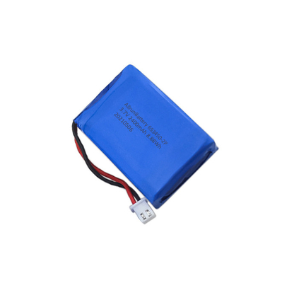 強力な 3.7 V 2400mAh リポ バッテリー 1S2P リチウム ポリマー バッテリー パック