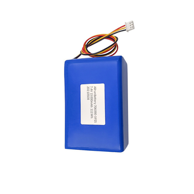 2S3P ライト リチウム イオン ポリマー バッテリー パック 7.4V 15000mAh リポ バッテリー