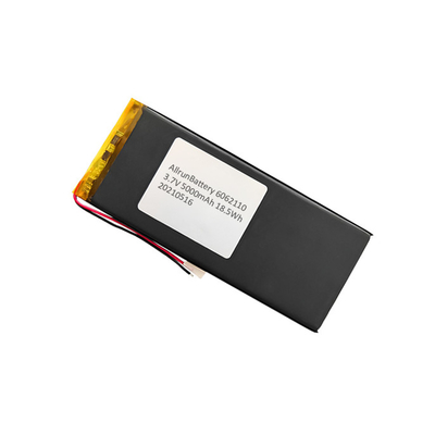 軽いリチウム ポリマー電池 3.7 V 5000mAh 充電式リチウム電池