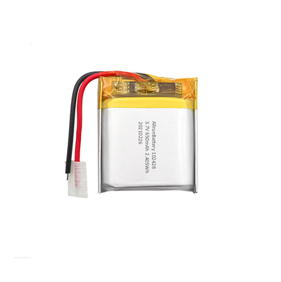 カスタム 3.7 V 650mAh リポ バッテリー 1C 充電式リチウム ポリマー バッテリー パック