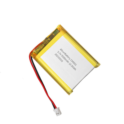 カスタム 3.7V 3500mAh 長方形の定形バッテリー/リポ バッテリー 134055
