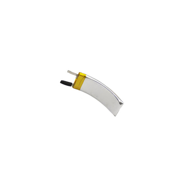 身につけられるプロダクトのための3.7V 30mAh 250727の再充電可能な曲げられたリポ電池