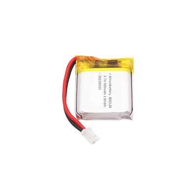 軽い長方形の電池の携帯用 3.7 V リポ 電池 500mAh