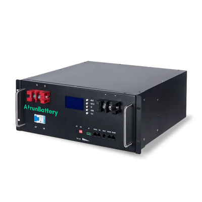 20KW 48V 51.2Vのエネルギー蓄積電池のパック積み重ね可能なサーバー棚LiFePO4電池